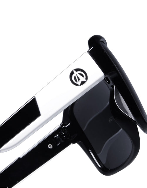 Load image into Gallery viewer, Viahda Polarized Sunglasses Men Sunglasses Men Driving Mirrors Coating Points Black Frame Eyewear Male Sun Glasses UV400