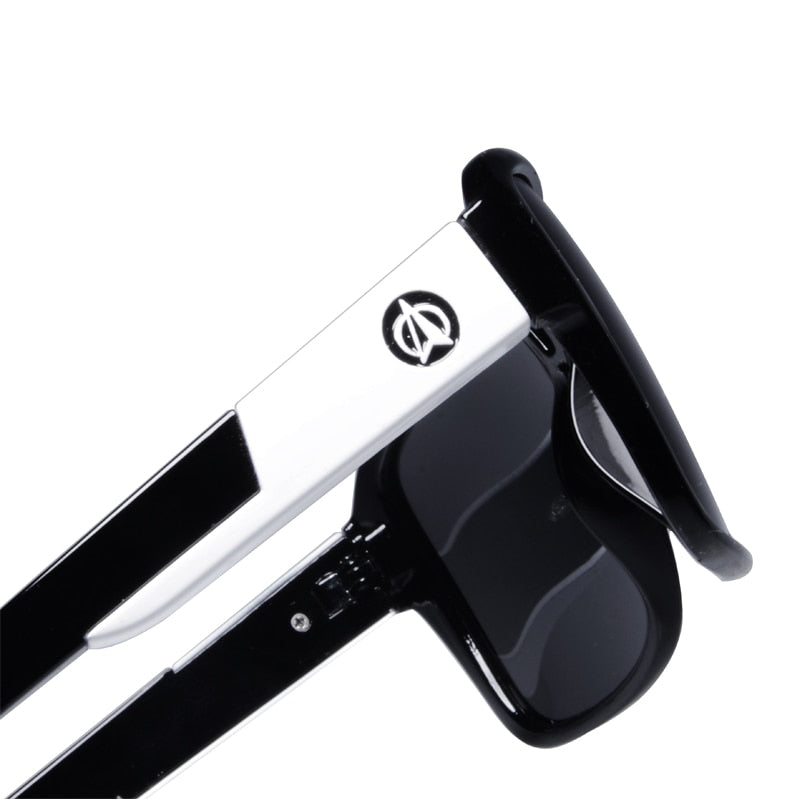 Viahda Polarized Sunglasses Men Sunglasses Men Driving Mirrors Coating Points Black Frame Eyewear Male Sun Glasses UV400
