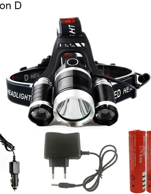 Load image into Gallery viewer, Headlamp 90 degree high Led lighting Head Lamp 4 mode XML T6/R5 LED Headlamp Headlight Camping Fishing headlight Torch Lanterna