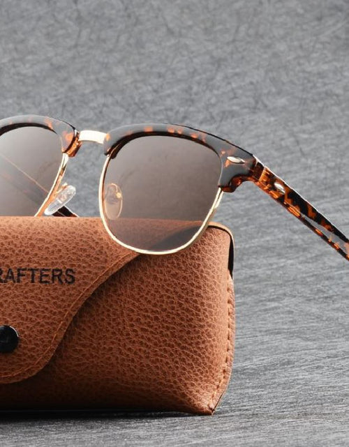 Load image into Gallery viewer, Polarized Semi-Rimless Unisex Sunglasses