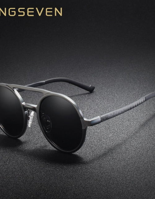 Load image into Gallery viewer, Men's Polarized  Round Sunglasses