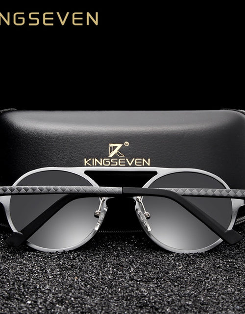 Load image into Gallery viewer, Men's Polarized  Round Sunglasses