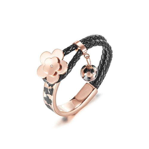 Load image into Gallery viewer, Flower Bud Wheat Chain Bar Bracelet