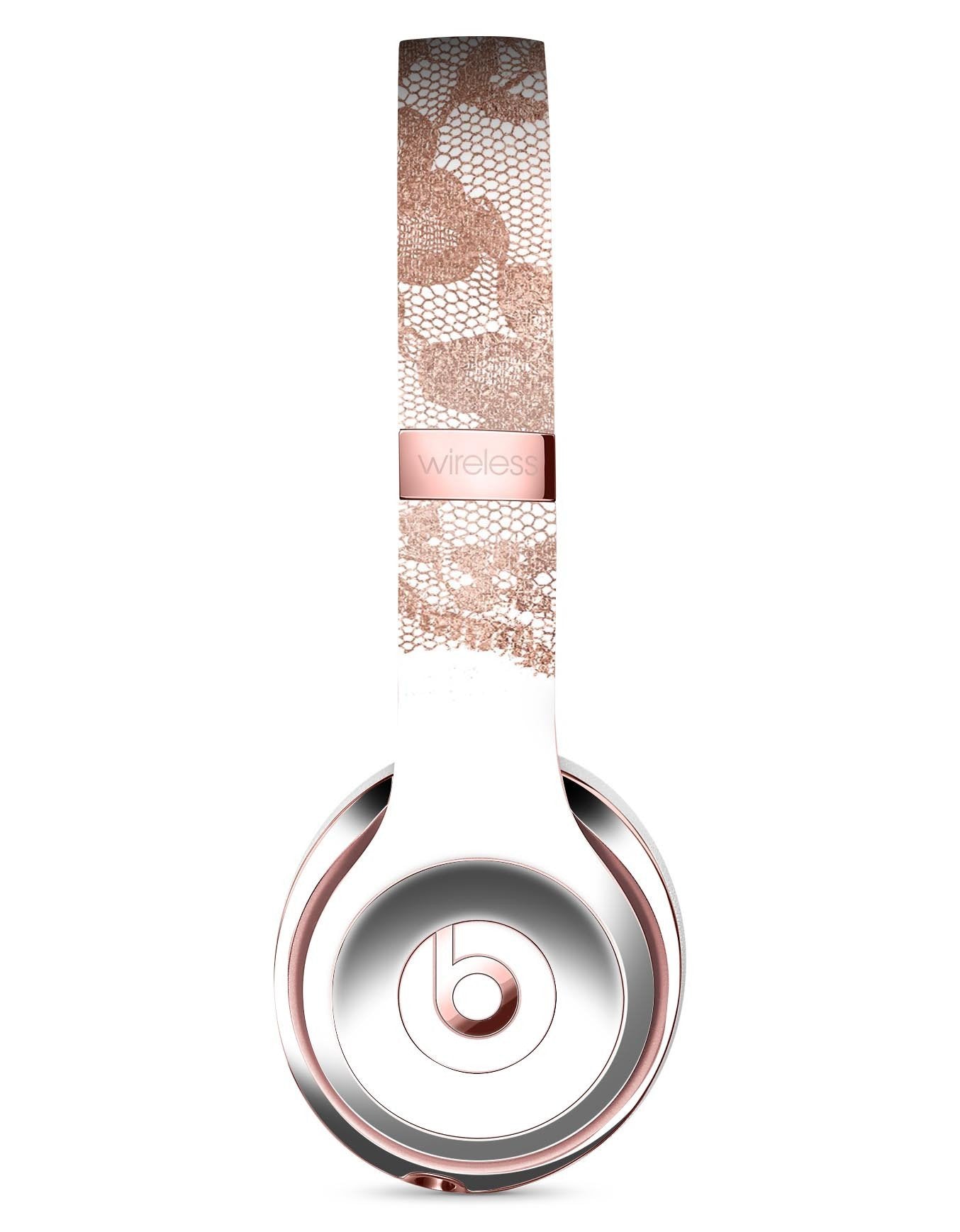 Rose Gold Lace Pattern 2 Full-Body Skin Kit for the Beats by Dre Solo