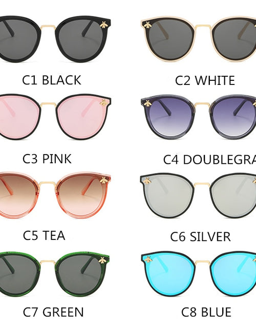 Load image into Gallery viewer, 2021 new sunglasses bee red green Fashion UV sunglasses vintage glasses retro sunglasses sunglasses round sunglasses