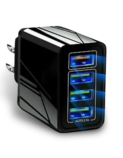 Load image into Gallery viewer, Fast Charge 3.0 USB Hub Wall Charger
