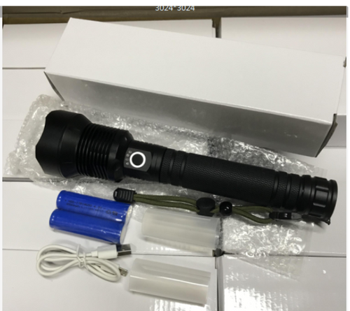 Load image into Gallery viewer, Most Powerful LED flashlight USB Zoom Tactical torch