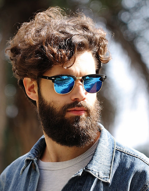Load image into Gallery viewer, Polarized Semi-Rimless Unisex Sunglasses