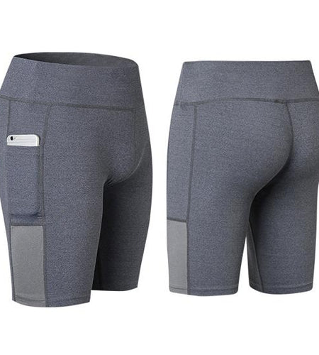 All Seasons Yoga Shorts Stretchable With Phone Pocket