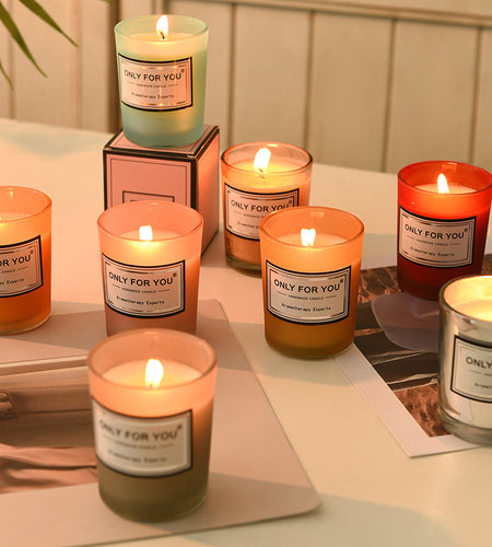 Romantic Floral Aromatherapy Smokeless Candle