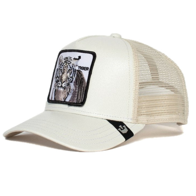 High Quality Animal Snapback Cotton Trucker  Mesh Cap