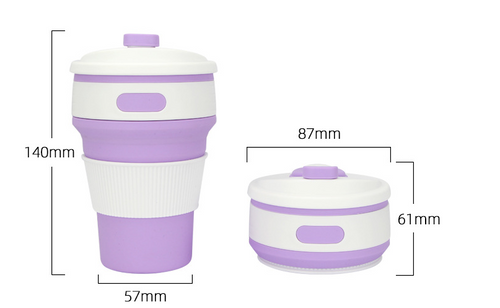 Load image into Gallery viewer, Collapsible Silicone Cup
