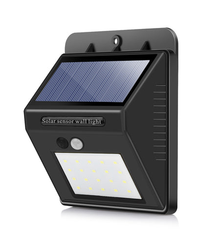 Waterproof 20 LED Solar Motion Sensor Wall Light