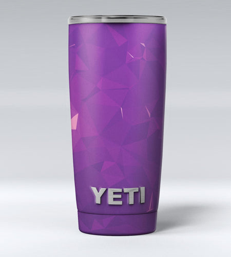 Dark Purple Geometric V15 - Skin Decal Vinyl Wrap Kit compatible with