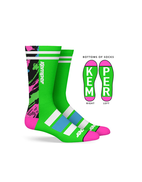 Load image into Gallery viewer, Kemper Snowboards Rampage Crew Sock
