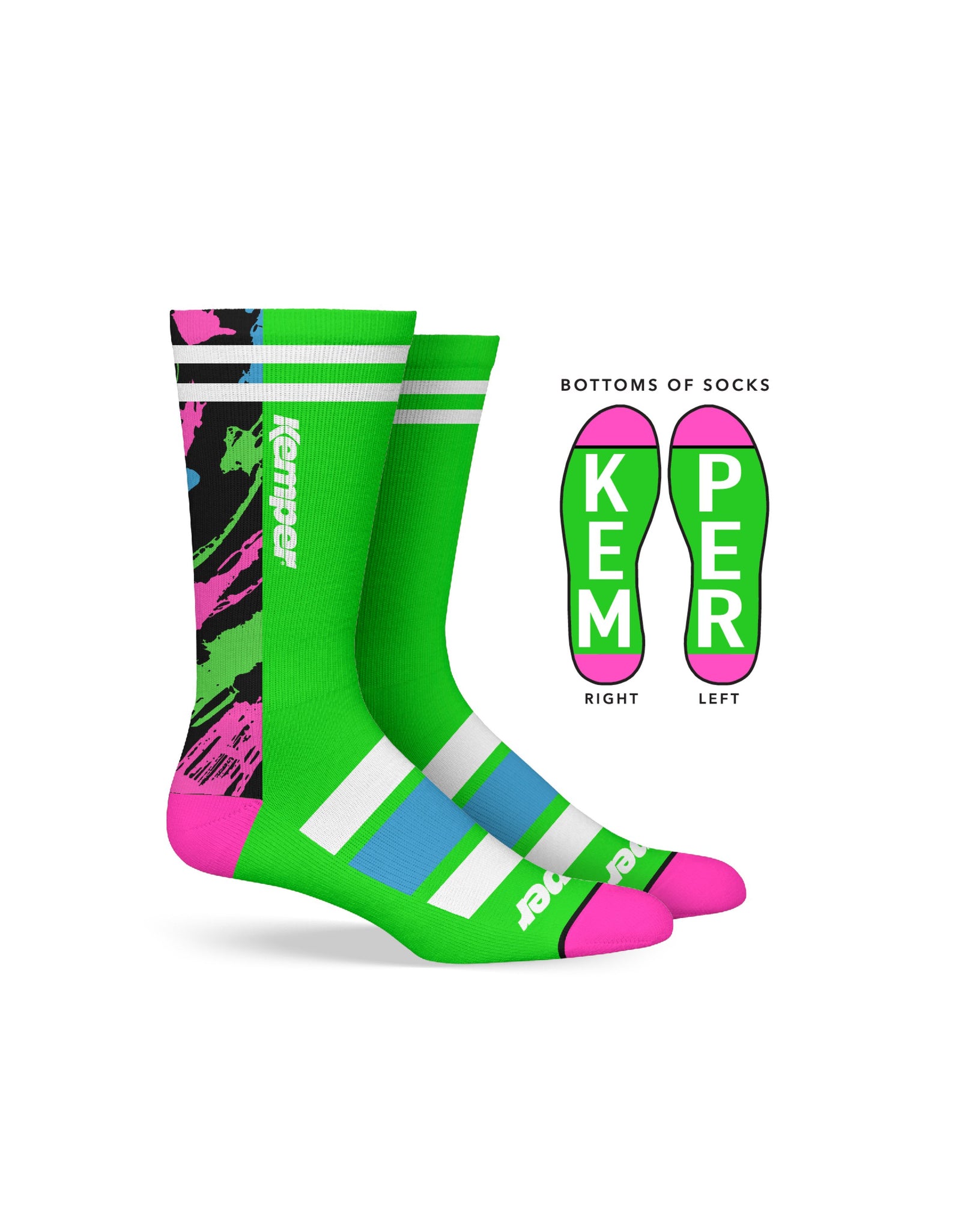 Kemper Snowboards Rampage Crew Sock