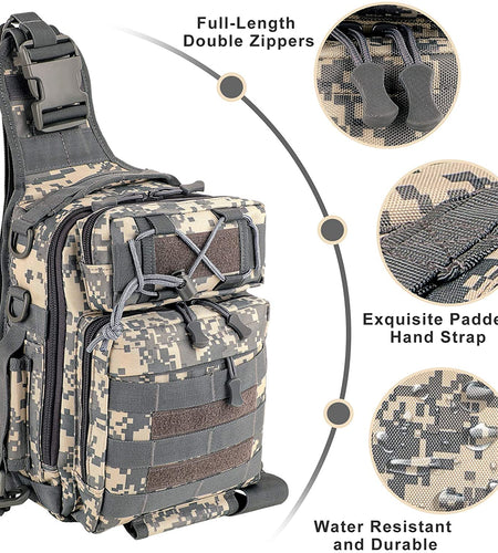 LUXHMOX Fishing Tackle Backpack Waterproof for Outdoor Gear Storage