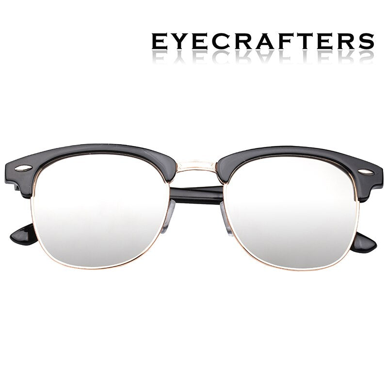 Polarized Semi-Rimless Unisex Sunglasses