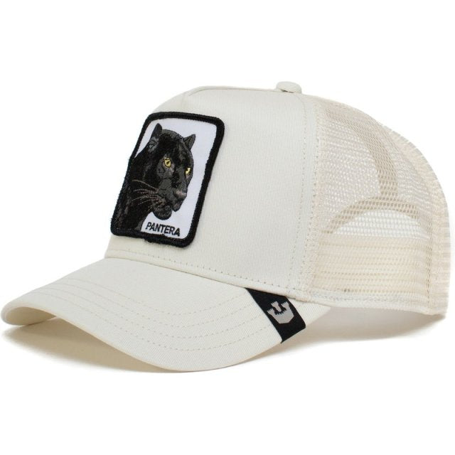 High Quality Animal Snapback Cotton Trucker  Mesh Cap