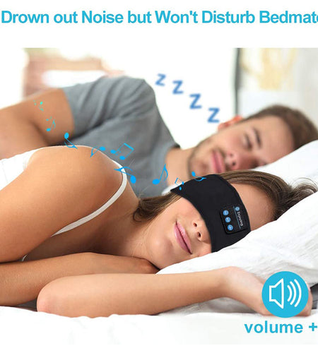 Bluetooth Headphones Soft Elastic Eye Mask