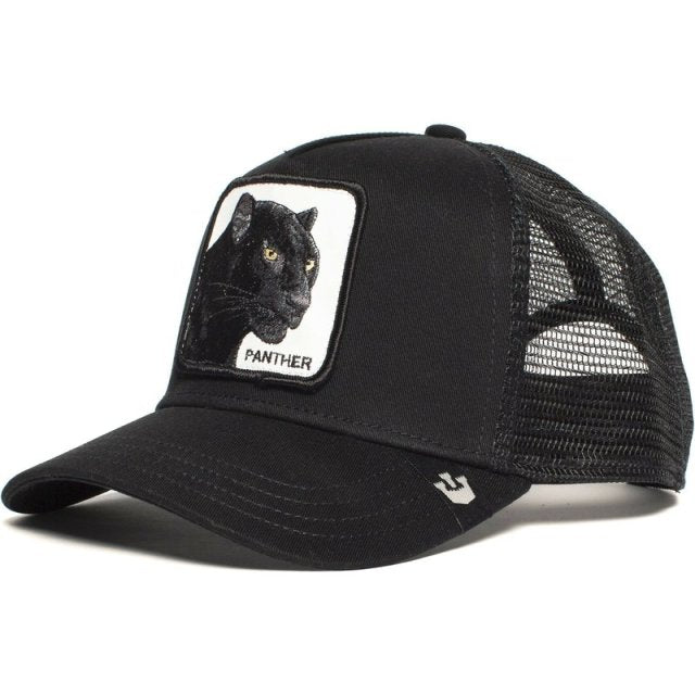 High Quality Animal Snapback Cotton Trucker  Mesh Cap