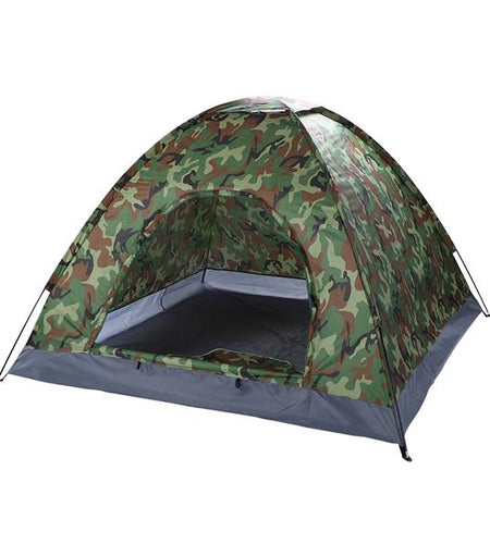 3-4 Person Camping Dome Tent Camouflage Tent