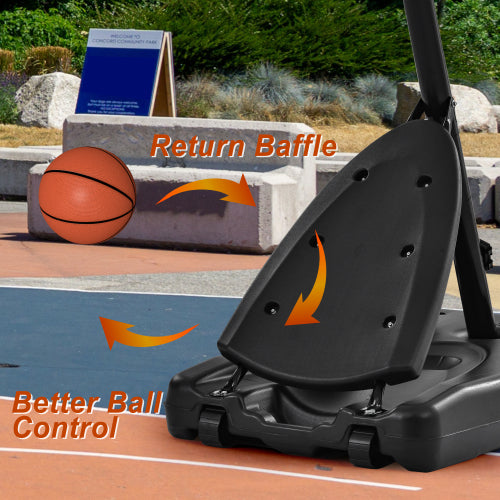 Load image into Gallery viewer, Basketball Hoop Basketball System 7.5ft-10ft Height Adjustable
