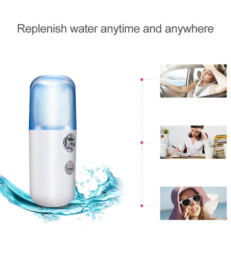Pocket Size Handheld Multipurpose Nano Mist Sprayer