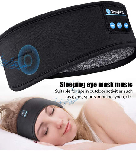 Bluetooth Headphones Soft Elastic Eye Mask