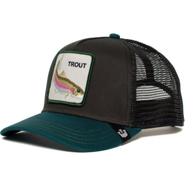 High Quality Animal Snapback Cotton Trucker  Mesh Cap