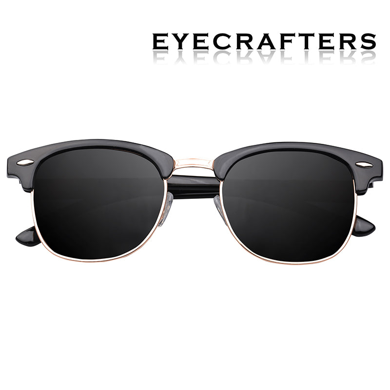 Polarized Semi-Rimless Unisex Sunglasses