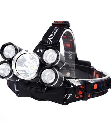 Z35T13 Headlight 4000 Lumen headlamp CREE XML3/5 LED T6 Head Lamp Flashlight Torch head light 18650 battery AC/DC charger option