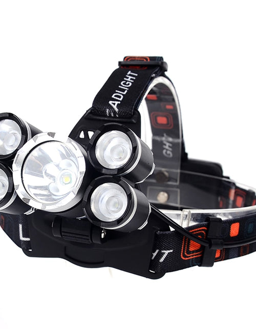 Load image into Gallery viewer, Z35T13 Headlight 4000 Lumen headlamp CREE XML3/5 LED T6 Head Lamp Flashlight Torch head light 18650 battery AC/DC charger option
