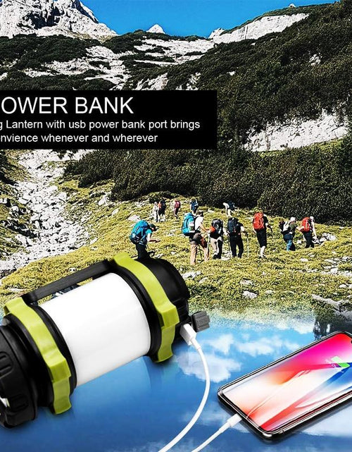 Load image into Gallery viewer, Handheld Multifunction LED Camping Waterproof Lantern
